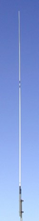 3-piece marine HF mast mount antenna, 2-30MHz, 316 stainless steel, 500W PEP, 2.1dBi – 7.5m